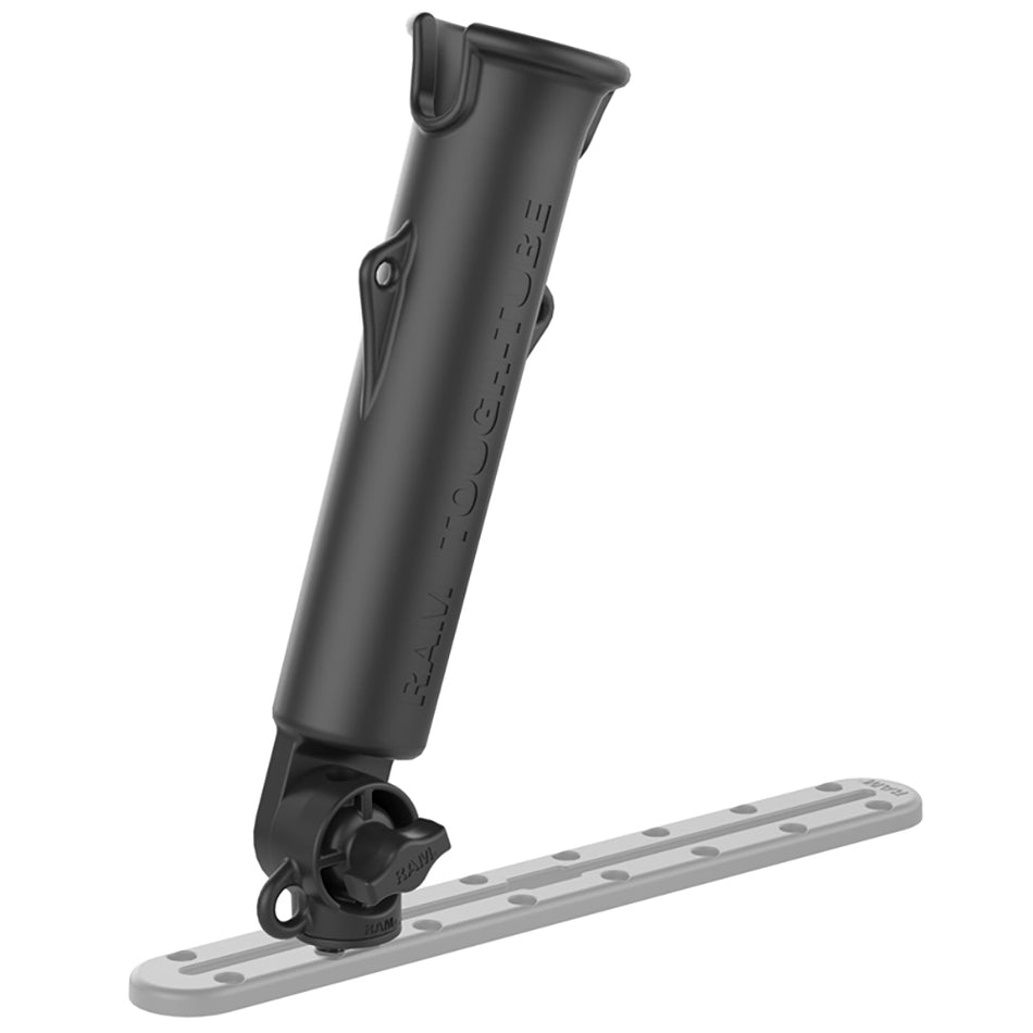 RAM Mount Tough-Tube Rod Holder w/Track Base [RAP-394-418]