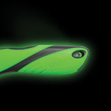 Wichard Offshore Knife - Serrated Blade - Shackler/Spike - Fluorescent [10122W]