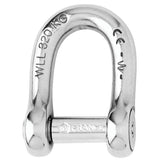 Wichard Self-Locking Allen Head Pin D Shackle - 12mm Diameter - 15/32" [1306W]